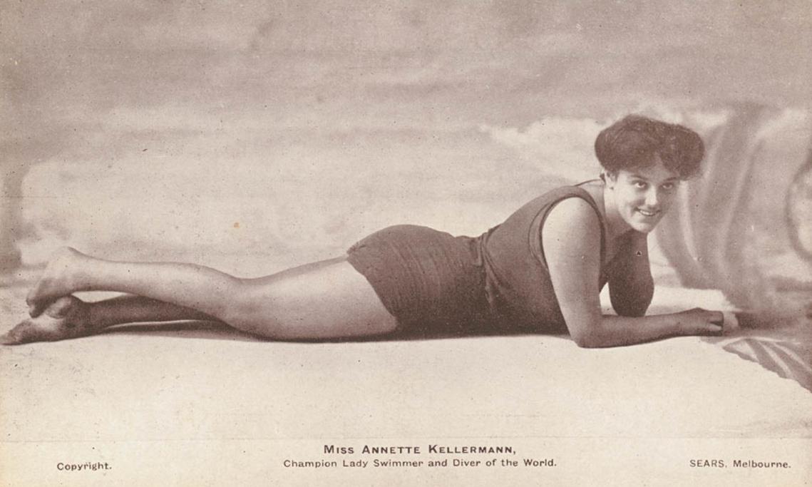 bembelly's tweet image. Annette #Kellerman, histoire de l'inventrice du maillot de bain.  retronews.fr/sports-et-lois… via @RetroNewsFR