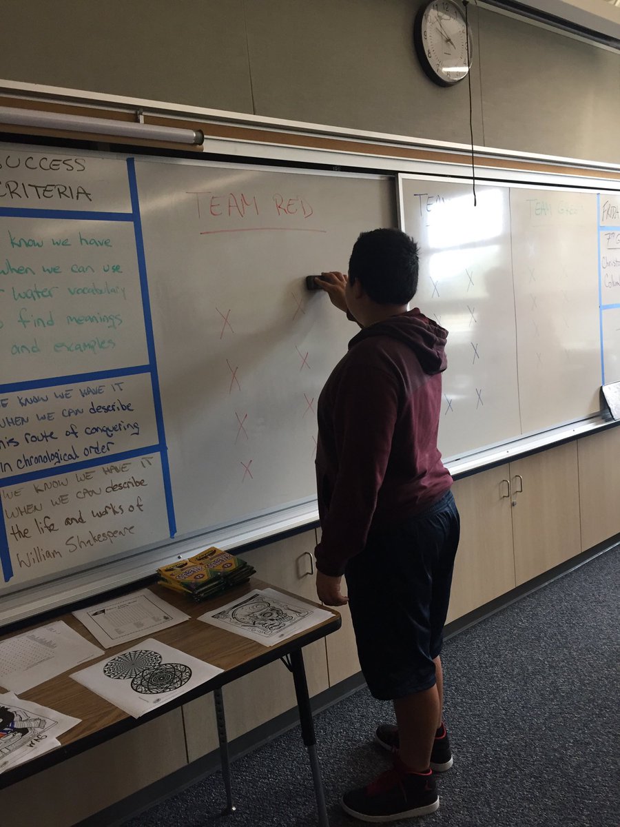 mrs_irwin312's tweet image. Vocab Review, the Grudgeball way! 🐾🏀Mr. Robinson intros the game to his class to review unit Vocab. Grudges WERE created in the name of LEARNING! Thanks for @Pinterest-ing the idea, @kwilkinstchr! #CVMScougarPRIDE @CajonValleyMS #GamifyingLearning #DLPCoaching