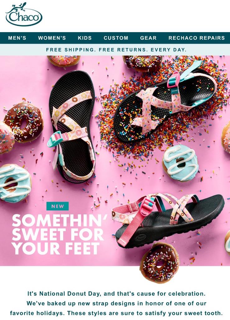 agegenheimer's tweet photo. It’s not every day that you can say your donut collection launched. Congrats @bgegenheimer and @chacousa! #NationalDonutDay #DonutDesigns @DAAP_Design https://t.co/BM819VJ0D4