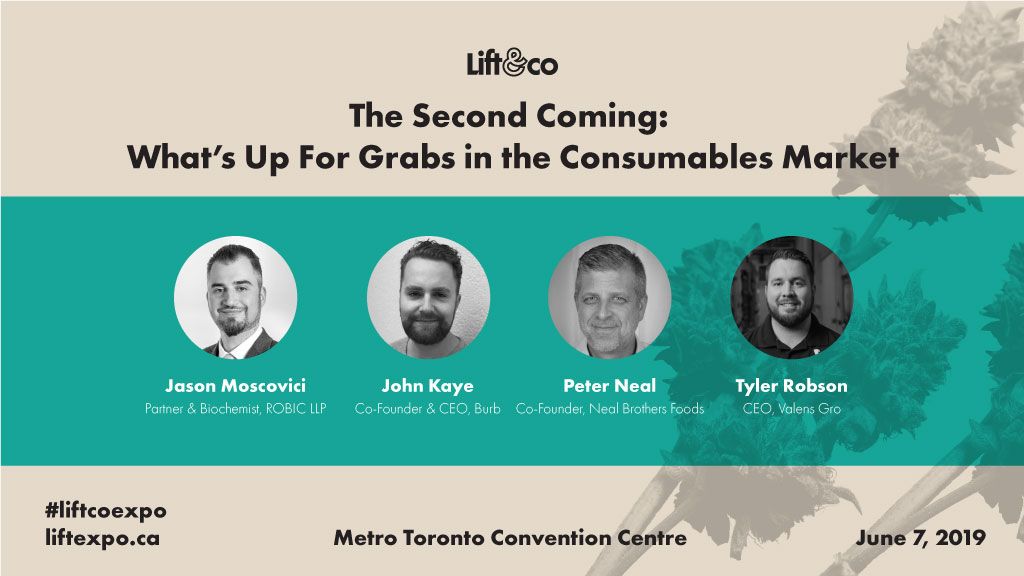 lift_events's tweet photo. On the #LiftCoExpo Main Stage 👉🏽 learn about the categories companies are testing in the consumables market, plus the consumers they’re targeting, with:
🌱 Jason Moscovici of @ROBICCanada
🌱 John Kaye of @shopburb
🌱 @peterneal1 of @nealbrothers
🌱 @TyRobsonn of @ValensGroWorks https://t.co/pJA520gOg9