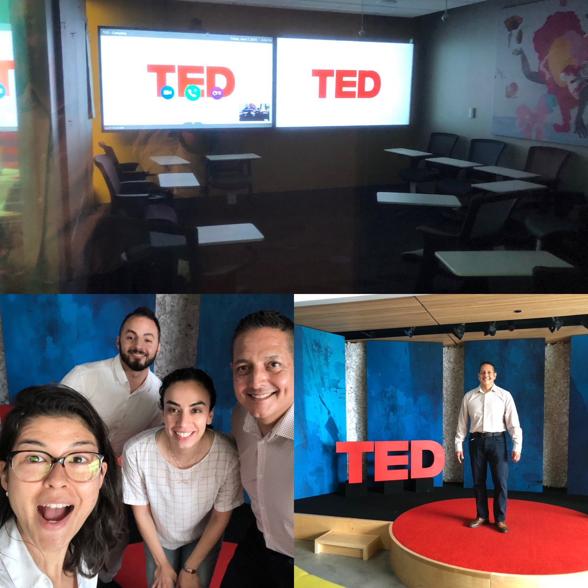 Had the honor of visiting Ted Headquarters this afternoon. Great experience with some pretty amazing people. @chs_tededclub