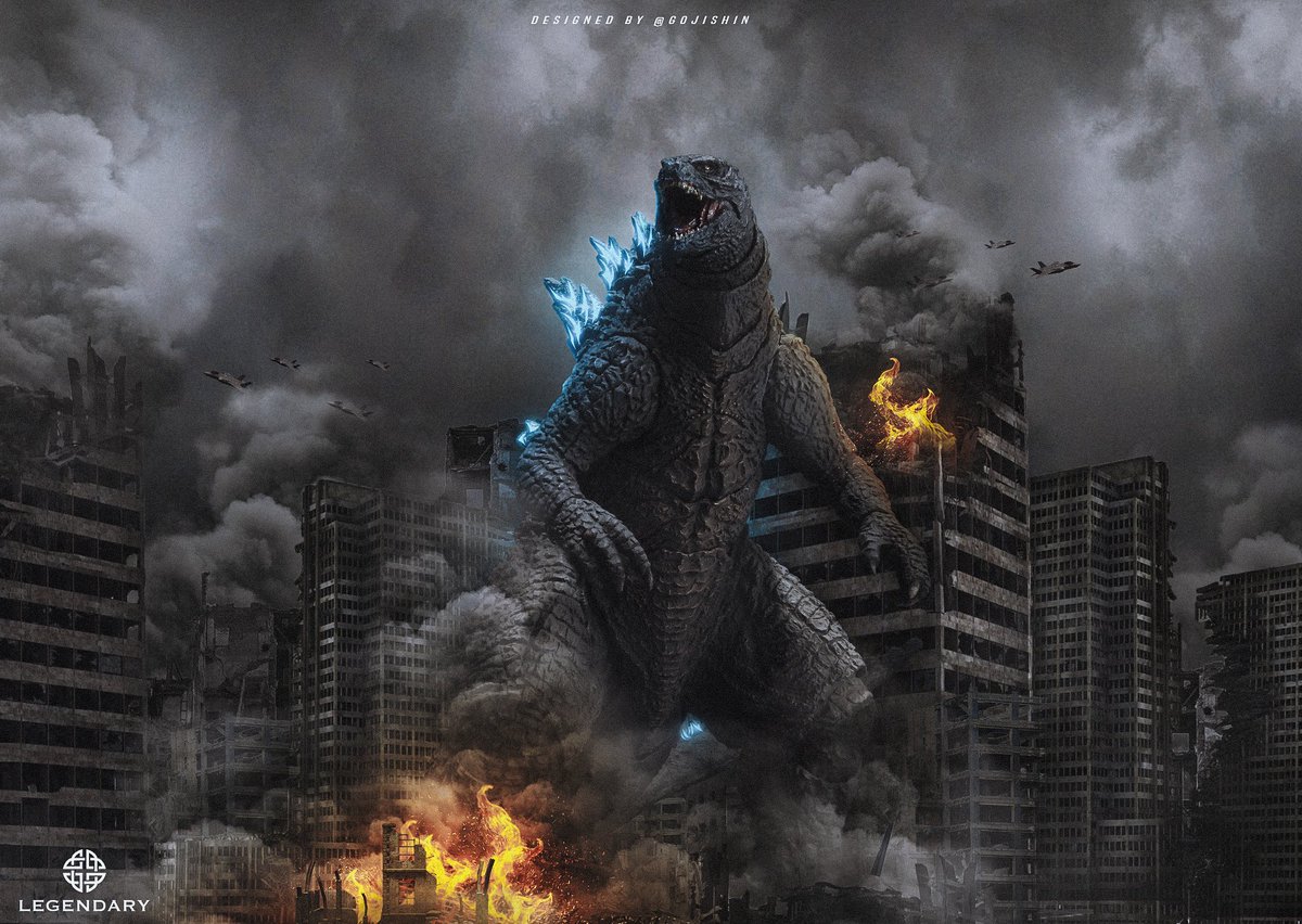 IamGojiShin's tweet photo. Good thing he's on our side........for now. @Mike_Dougherty

#gojira #godzilla #kingofthemonsters #tokusatsu #toho #daikaiju #kaiju #ゴジラ #シンゴジラ #Japan #shingodzilla #ShinGoji #shingojira #ShMonsterarts #GodzillaMovie #Photoshopart #artwork #Photoshop #toyplanet #Toyart https://t.co/Xg4TWgXPNy