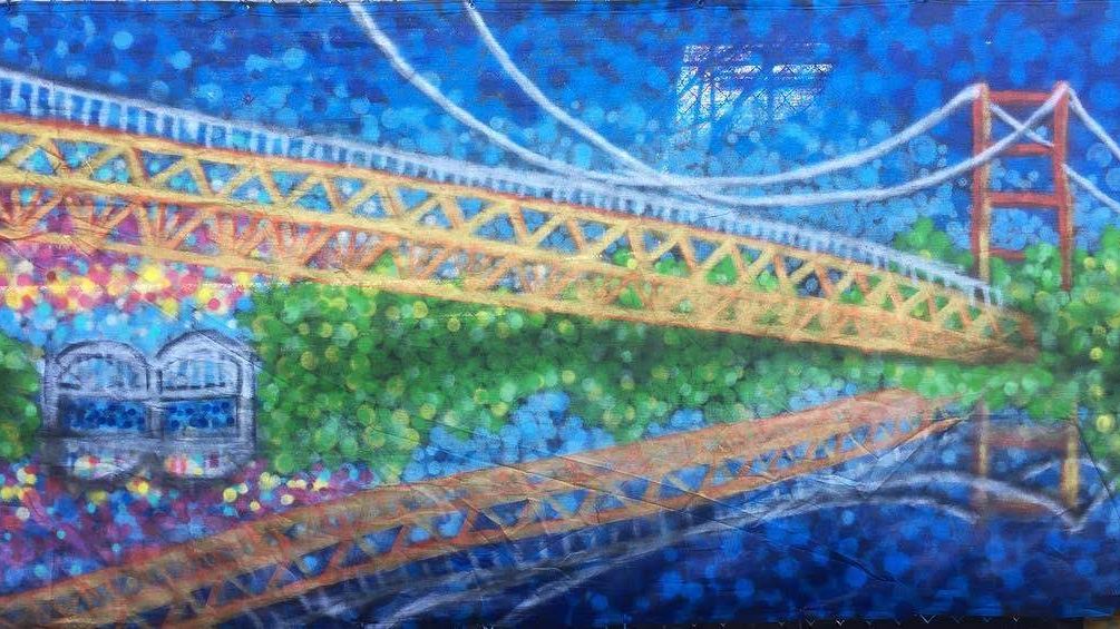 #SecondSaturdays showcasea local artists. On June 8 we will feature local <a href="/chalkitup/">Chalkitup</a> artist and recent <a href="/SacState/">Sacramento State</a> grad <a href="/joanna_hedrick/">Joanna Hedrick</a> Look out for her directional signs pointing you to <a href="/CNCDA/">California New Car Dealers Association</a> and join us!
#sactozero #saclocal #EV #Sactown #ChalkitUp  #whatEV #whenEV #whereEV
