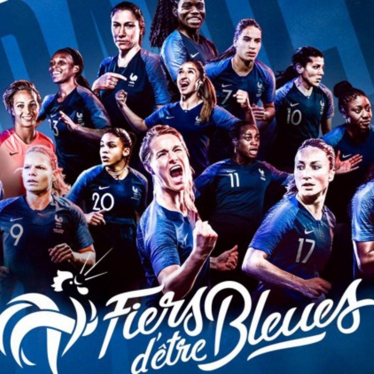 SE42_FR's tweet photo. Allez les Filles ! Toute La France est avec vous.
#coupedumondefeminine #fiertépopulaire  #france🇫🇷 #lesbleues https://t.co/v2omhOfb04