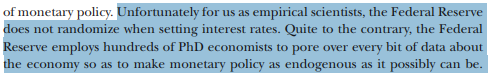 fakeallentran's tweet photo. First econ paper I've read in 5 years, hilarious line in the intro - also a good summary of causal inference in Macroeconomics. https://t.co/j574hfHWWO https://t.co/aeQStYiMv0