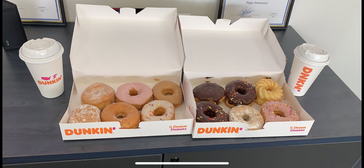 National Donut day.. Thanks to our customer that he is the GM for Dunkin Donuts he brought us Donuts for Chula Vista 1 Team. <a href="/GMJerryVazquez/">JerryVazquez</a> <a href="/JeniMarieJ/">Jennifer Jeffers</a> @TMXCareers @MightytitleMax <a href="/TMXCompanies/">TMX Companies</a> <a href="/larryg1268/">Larry A Gray</a> <a href="/WendyGMEC1/">Wendy</a> <a href="/lvgvp/">Gerardo Vazquez</a> @NBAXTERD30  #TMXCAREERLOVE #TMXFAMILY #TMXMarketing