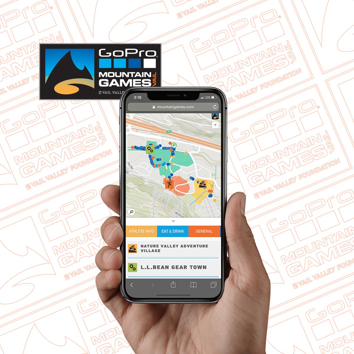 970design's tweet image. The @MountainGames don't end at dark...who are we going to see at the concert tonight? Not sure where it is? Use the awesome map we #designed for them: bit.ly/MtnMapGoPro #Vail #gopromtngames