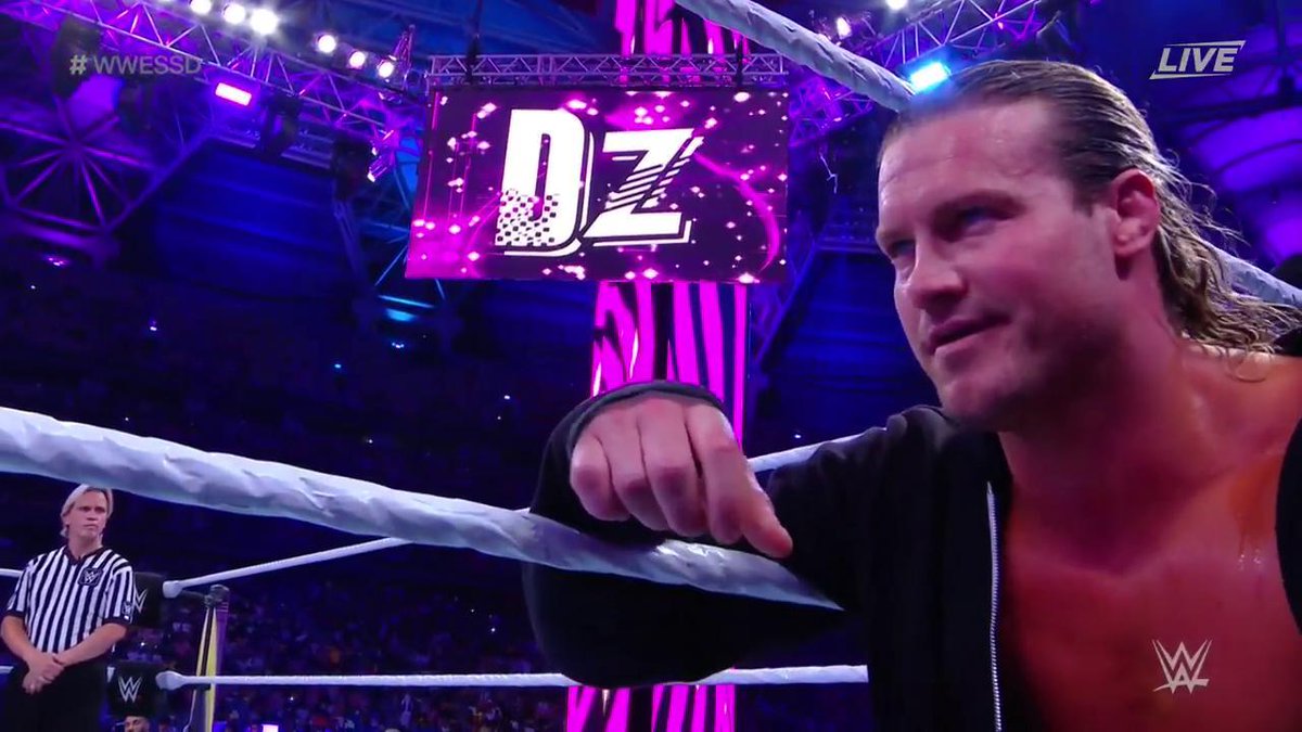 WWE's tweet photo. Will it be him?
@HEELZiggler #WWESSD https://t.co/YKnME241Oe