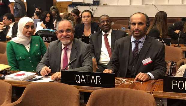 GulfTimes_QATAR's tweet photo. #Qatar elected to #Unesco panel on protection of #cultural #diversity
#ArabGroup #IntergovernmentalCommittee https://t.co/YyOtwYvhDN https://t.co/CrPUjIuamy