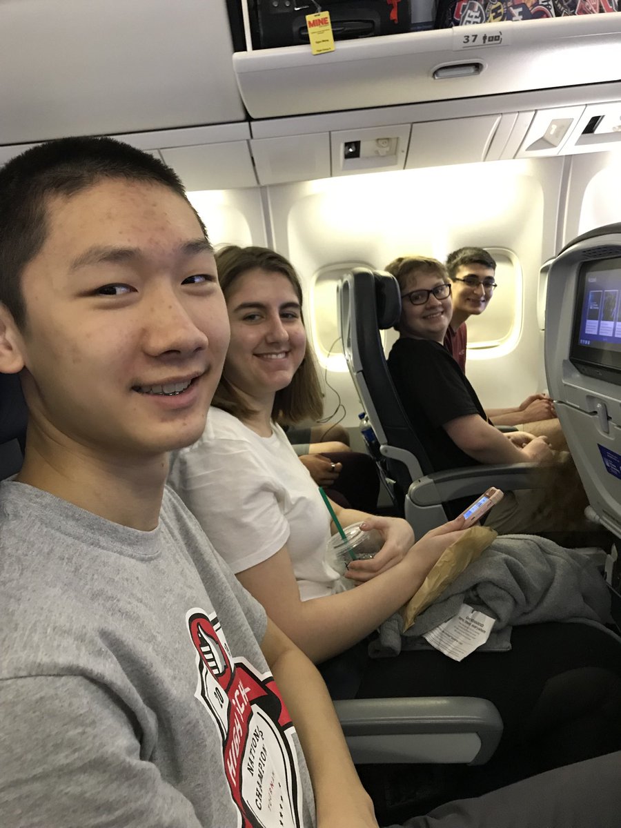 Heading to Reston, VA for <a href="/PACENSC/">PACE NSC</a>⁩. Good luck to William, Jed, Katie and Mitchell.