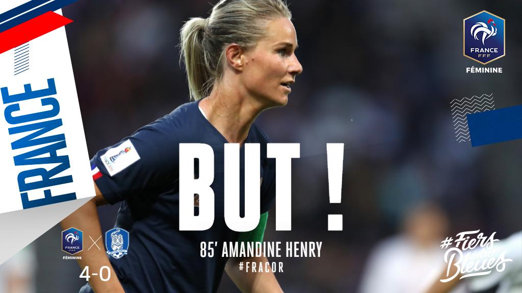 equipedefrance's tweet photo. 4-0 !!!! Amandine Henry !!! (4-0) #FRA #FRACOR #FiersdetreBleues 👊 🇫🇷🇰🇷 https://t.co/DWcX7rC0gq