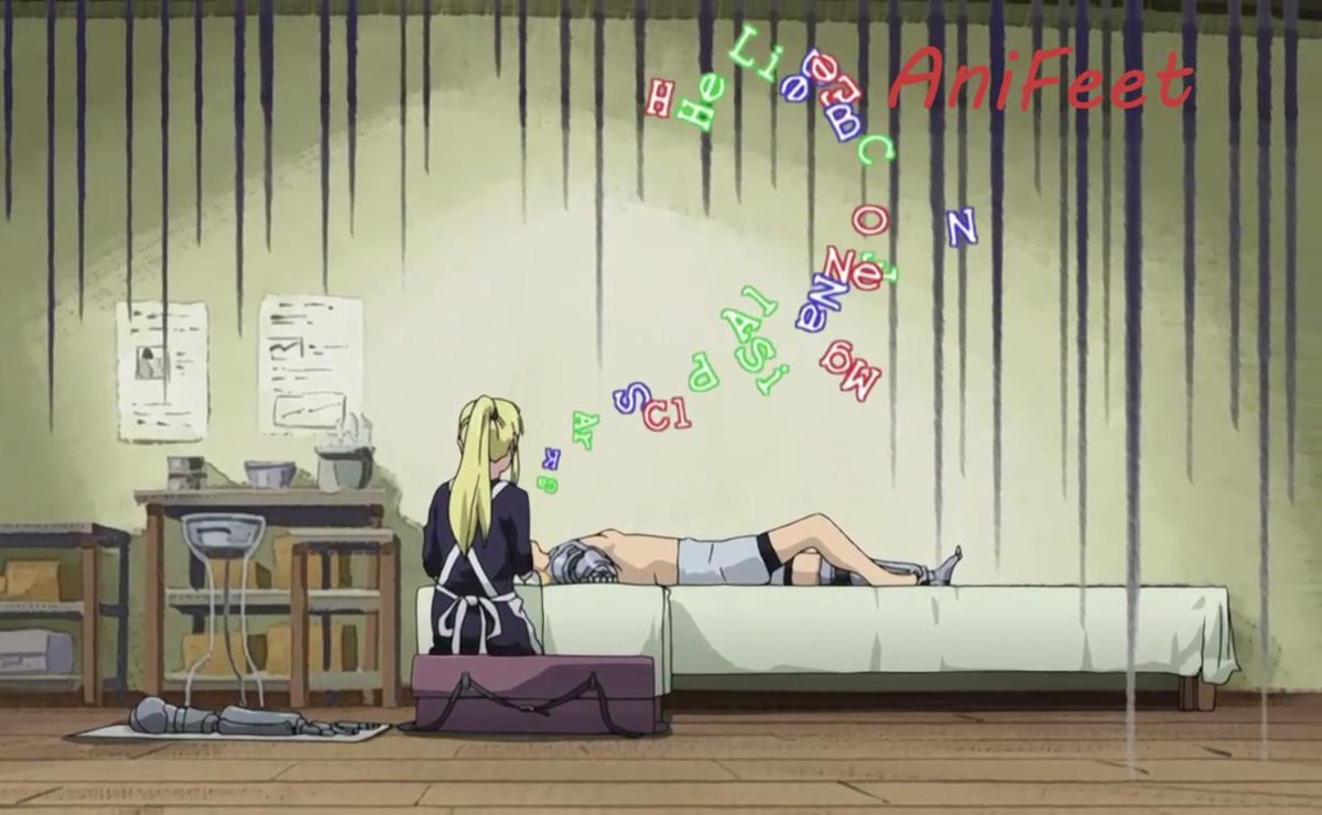 Fullmetal Alchemist Brotherhood | Edward's Hot Body and Foot 

youtu.be/p0jw5T2TJNU