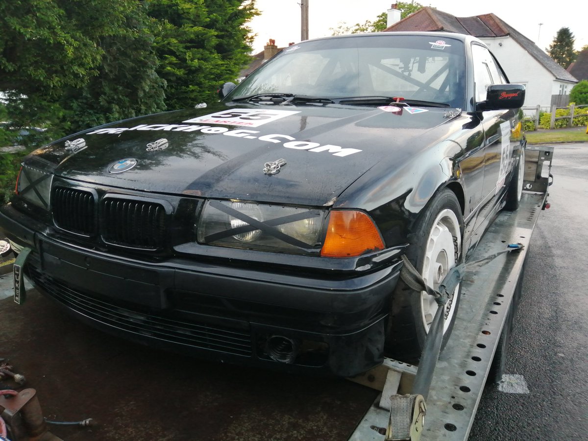 Laurencesquires's tweet photo. Ready for @Brands_Hatch tomorrow for #AMOCracing #intermarque race #318is #BMW #e36
Bring on the rain! https://t.co/LQB3u1A1fC