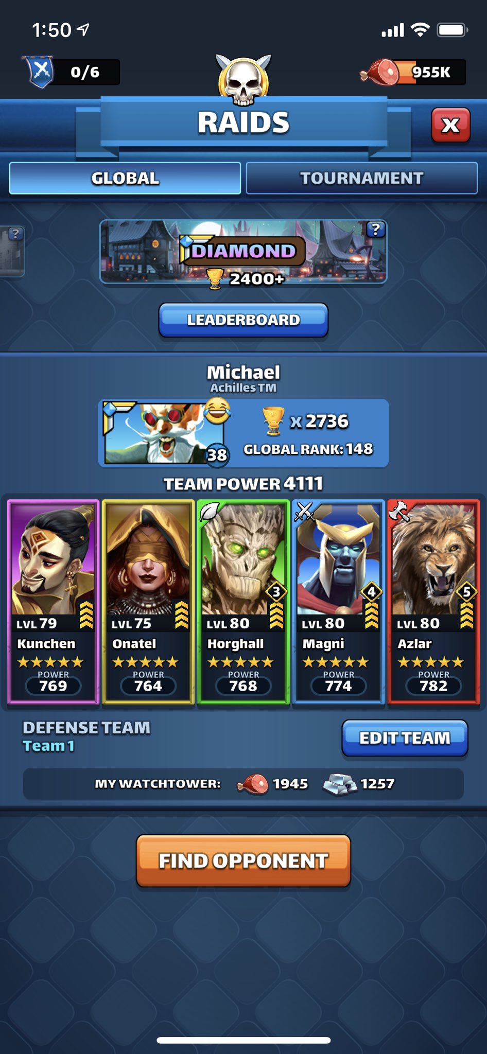 Michael Pachter On Twitter I Am Addicted To This Game Just Hit My Highest Global Rank At 148 If You Re Playing Empires Puzzles And Are Looking For A New Alliance Dm