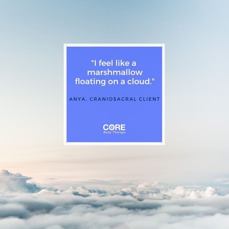 CoreBodyTherapy's tweet photo. My clients have interesting ways of describing their experience on my table! Would you like to feel like a marshmallow floating on a cloud? #craniosacral #culvercity https://t.co/RymoJmCnQU