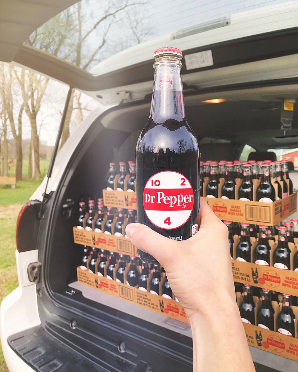 drpepper's tweet photo. “Only pack the essentials” they said… https://t.co/U84tdezXAg