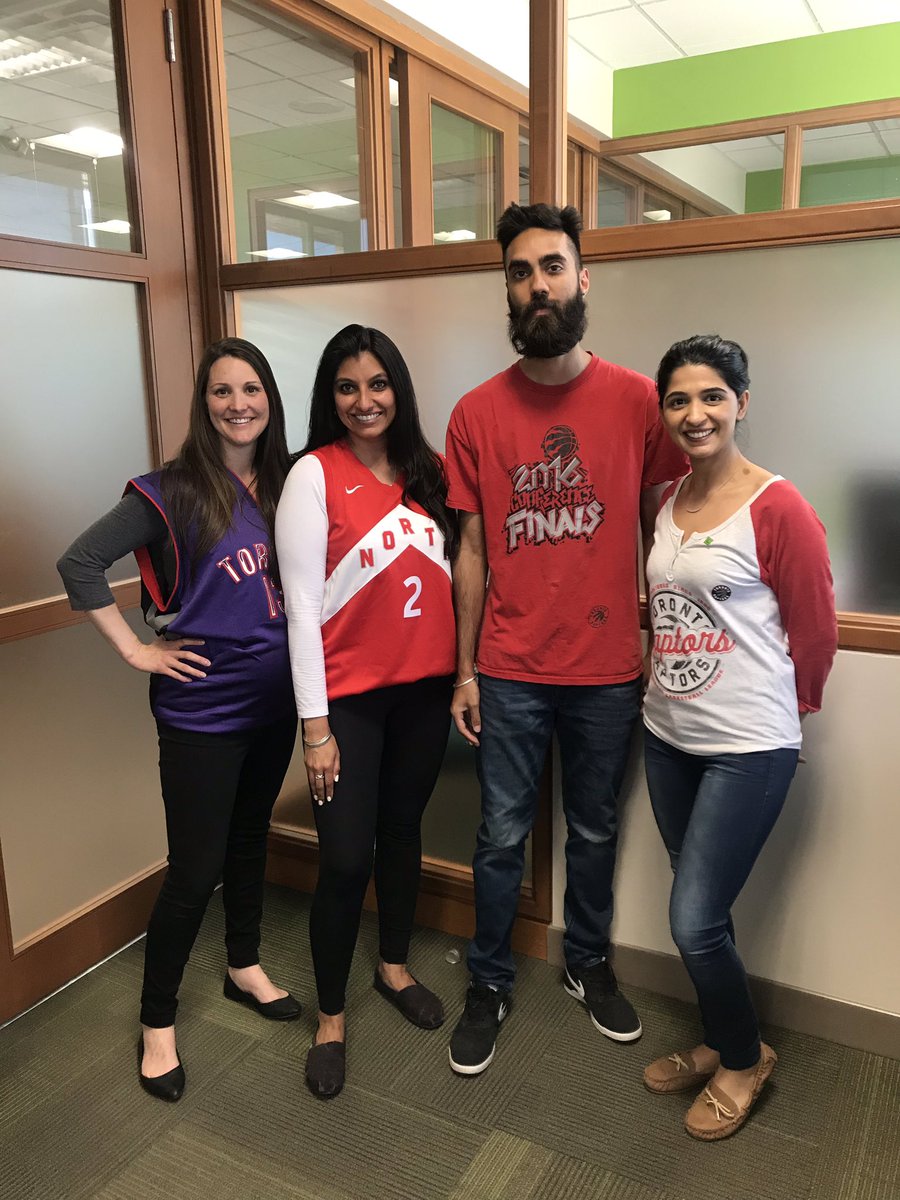 Game 4 Ready at TD Canada Trust 🏀 <a href="/TD_Canada/">TD (Canada)</a> #TorontoRaptors #GoRaptors <a href="/Raptors/">Toronto Raptors</a> <a href="/RaptorsHQ/">Raptors HQ</a> <a href="/StephanieLuton/">Stephanie Luton</a> <a href="/zedster67/">Zelia Dias</a> <a href="/WazhmaHamidi/">Wazhma Hamidi</a> <a href="/AmandaO_TD/">Amanda O'Sullivan</a> @ShaneKennedy_TD #RaptorsNation