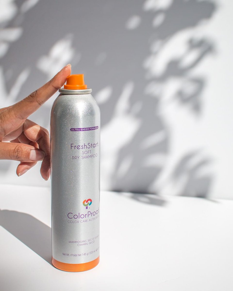 SalonServiceGrp's tweet image. No wash, no problem! @colorproofhair FreshStart is perfect for extending your style in-between washes! 🙌
.
.
#colorproofhair #salonservicegroup #colorproof