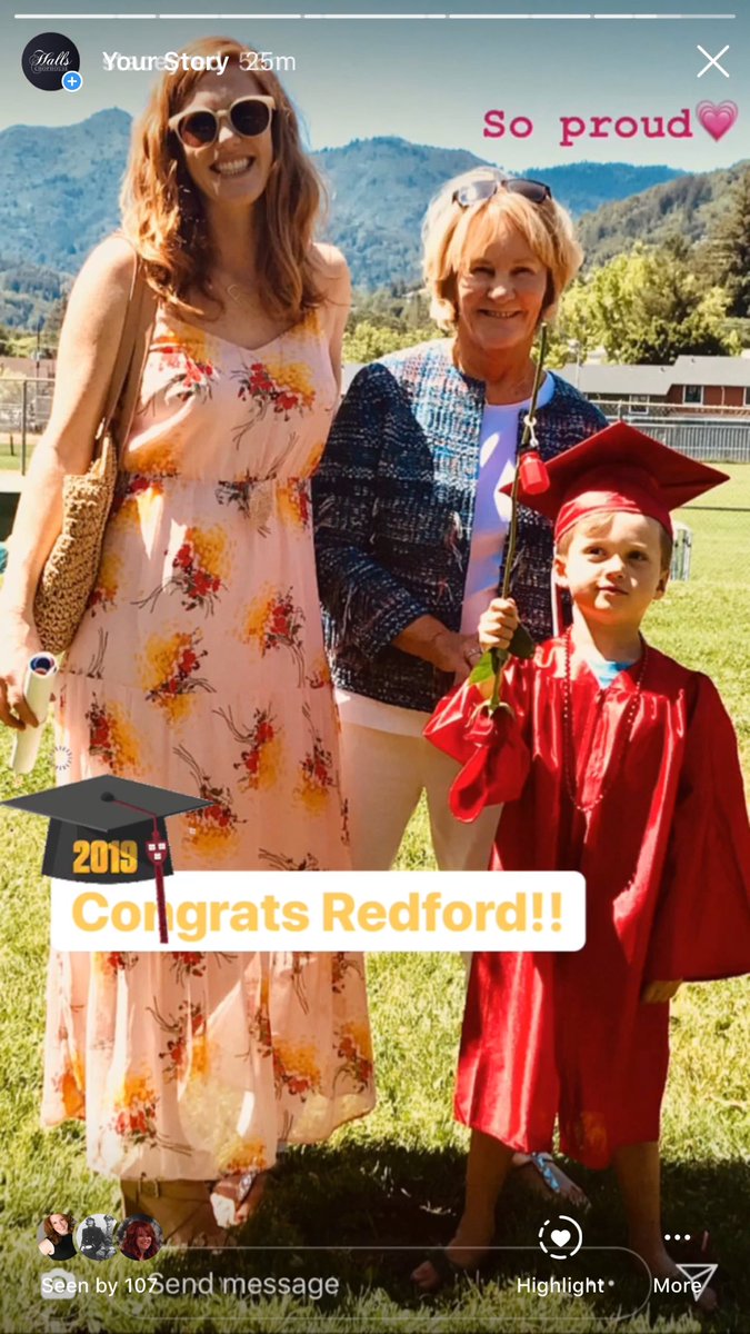 Congrats Redford! We love you! Family