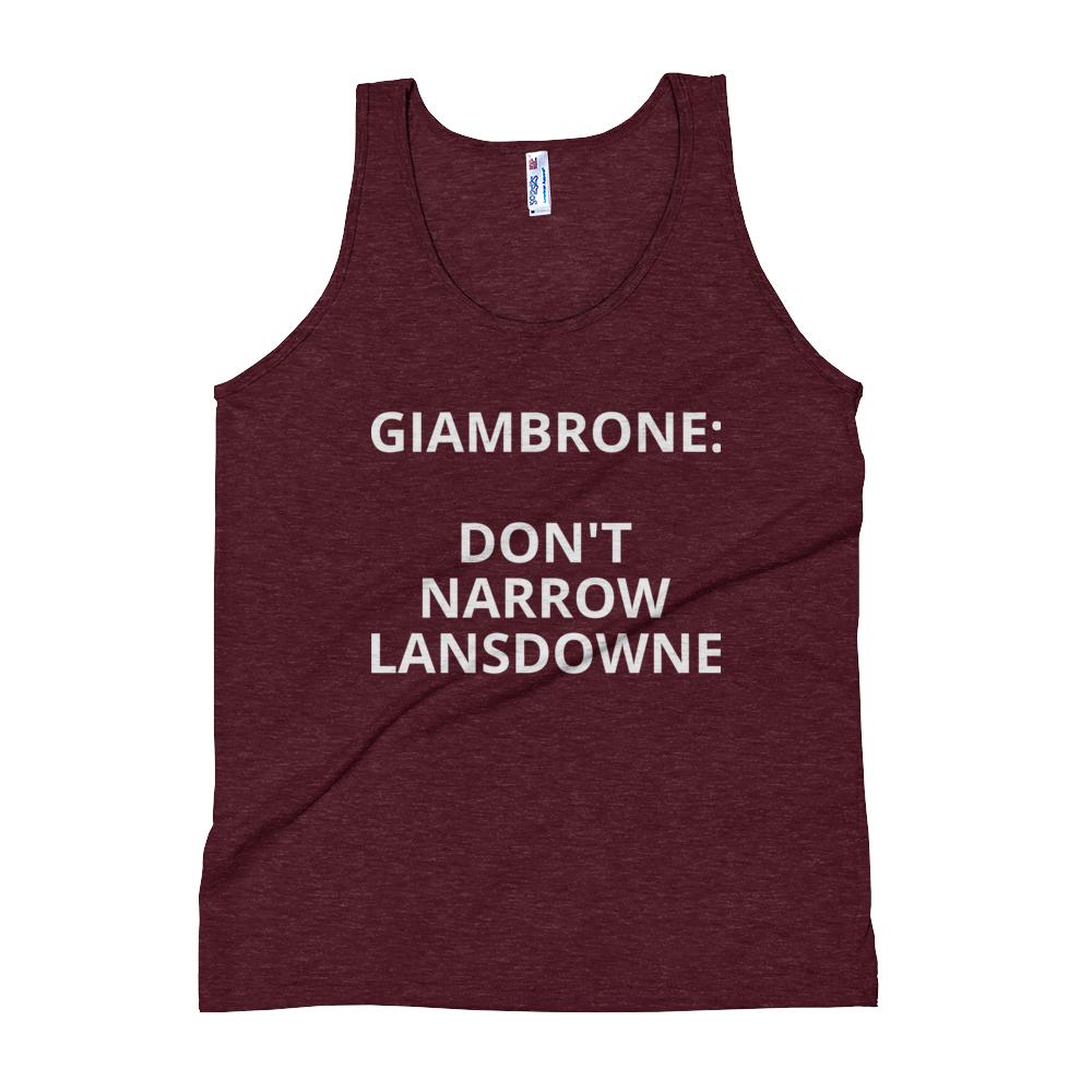 BlanketPiss's tweet image. Own a piece of #Toronto history! Remember that time @Adam_Giambrone narrowed lansdowne? This tank features a loose drape, perfect for the summer heat! pissblanket.com/product/giambr… #bloordale #westtoronto #junctiontriangle #lansdowne #adamgiambrone