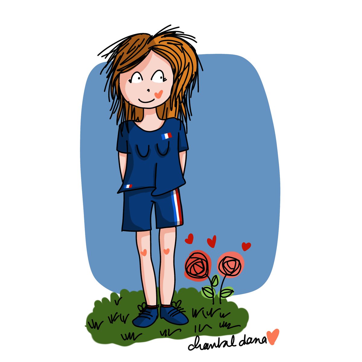 Vive la France #Bleues #AllezLesBleues #coupedumondefeminine