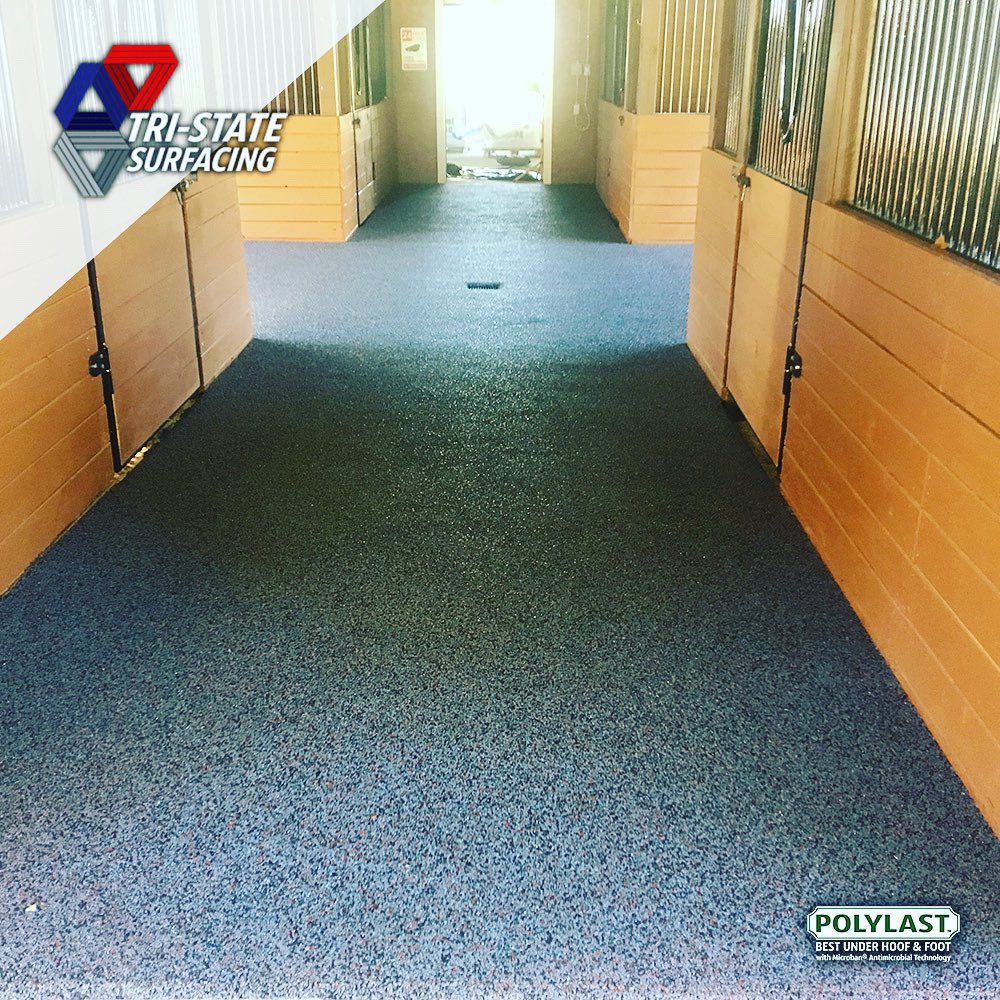 🐎 Horse barn install from a few months ago! Safest rubber flooring on the market! We offer a 10-year warranty. Contact us today for info on pricing! 
.
#instahorse #horsehair #horserace #horseraces #horselife #horses #horsesofinstagram #horse #horseriding #equine #equestrian