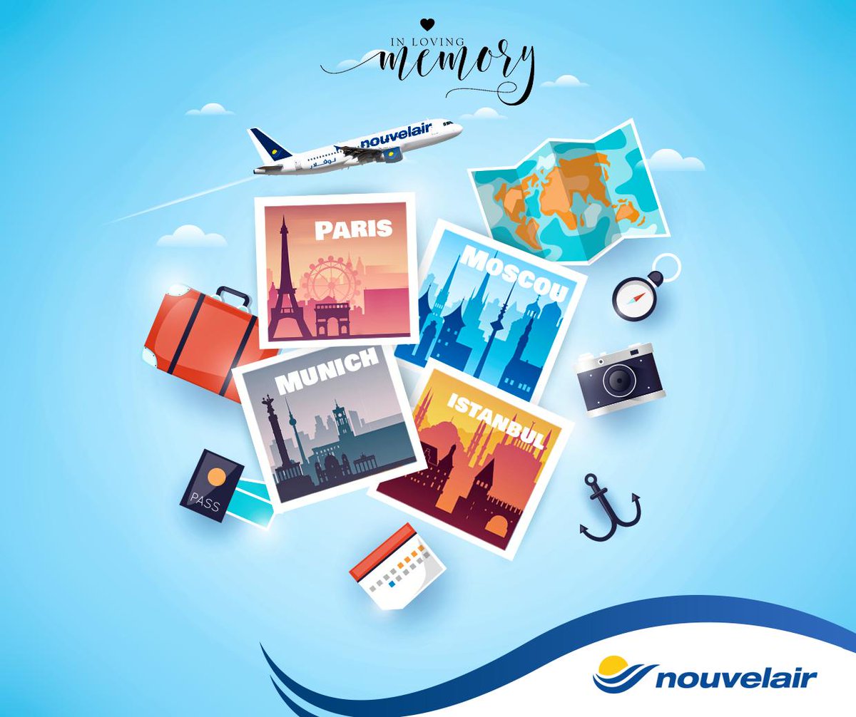 Voyage ✈ rime forcément avec plaisir et souvenirs 😍😘 !
👉 Dites-nous quel est votre plus mémorable ✨ voyage ✈ ? 
#Nouvelair #BeThere