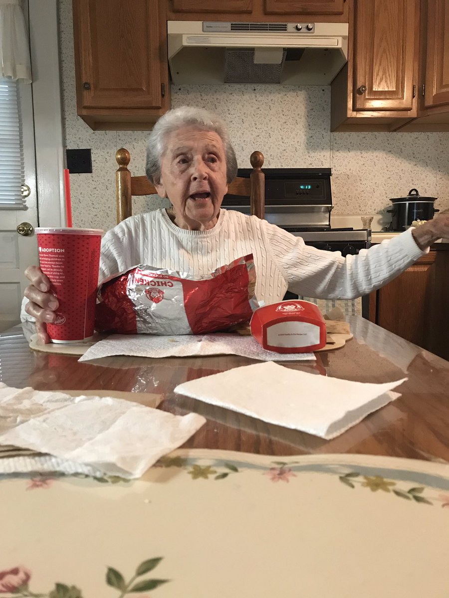 Spending time with her is the best way to spend a Friday afternoon 😊 she’s 89 years young