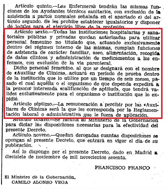 Del Auxiliar de Clínica a los nuevos Coordinadores de Técnicos en Cuidados Auxiliares de Enfermería... D8fQ3RkWsAMmQv7