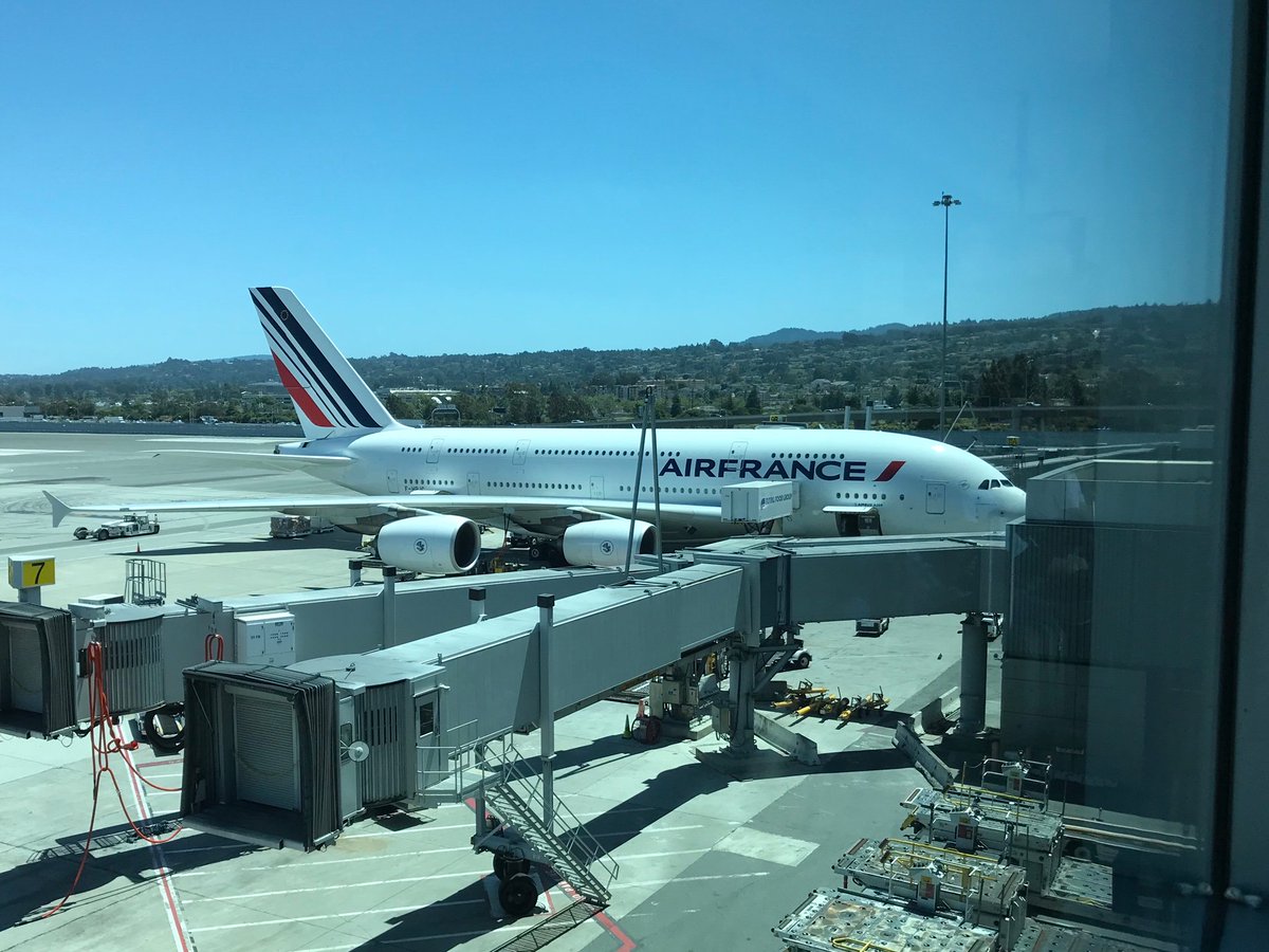 Beautiful bird <a href="/airfrance/">Air France</a>! Glad to be flying home with you.😊🇫🇷