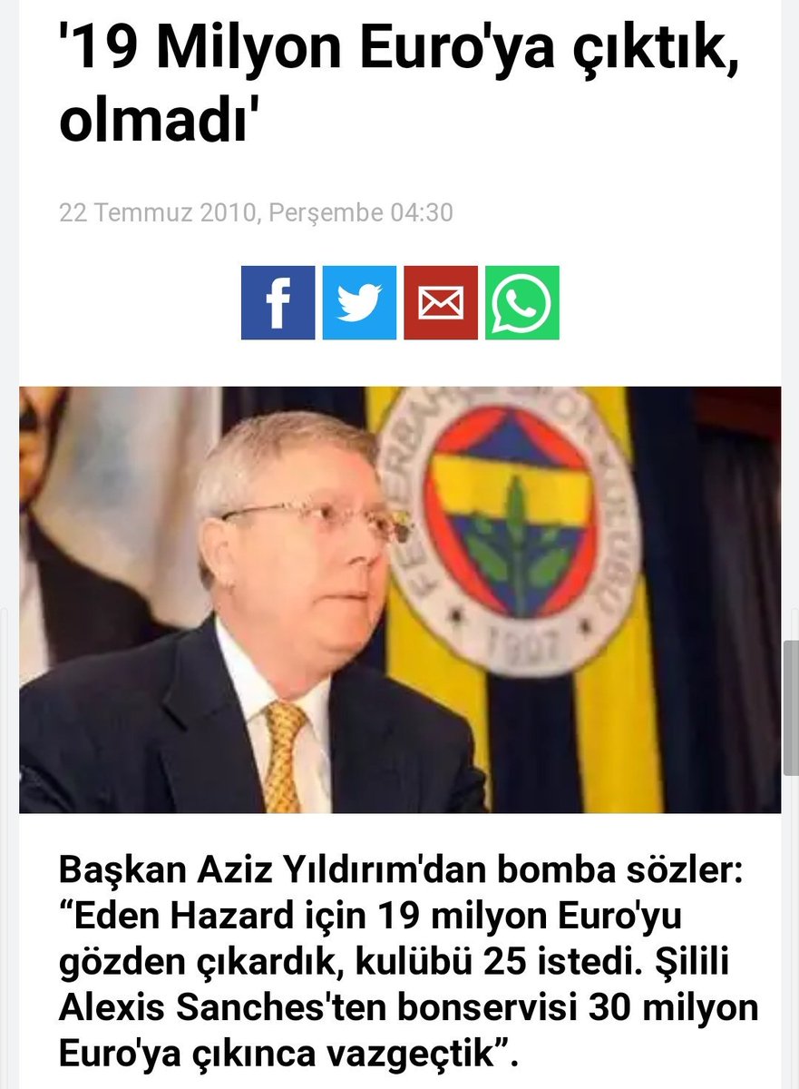 sdertli's tweet photo. Bu arada #EdenHazard demişken..

Yıl 2010... Aylardan temmuz...

Bugün devletin en yetkili makamları tarafından organize işlerine methiyeler düzülen TERÖR ÖRGÜTÜ FETÖ'nün kumpasından tam 1 yıl önce...

İşte size Fenerbahçe gündemi... https://t.co/6QWQP0DegY