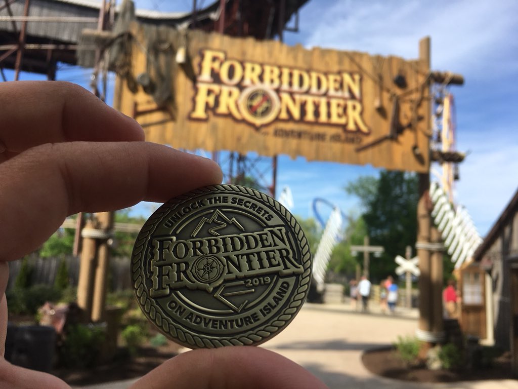 A huge thankyou to <a href="/TonyClarkCP/">Tony Clark</a> for the #ForbiddenFrontier coin!