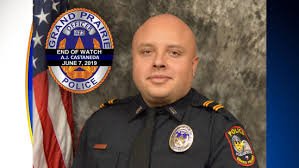 CoppellPolice's tweet image. Our thoughts and prayers are with our brothers and sisters @GrandPrairiePD during this time of loss. We pray for Officer A.J. Castaneda and his family. #GPPD