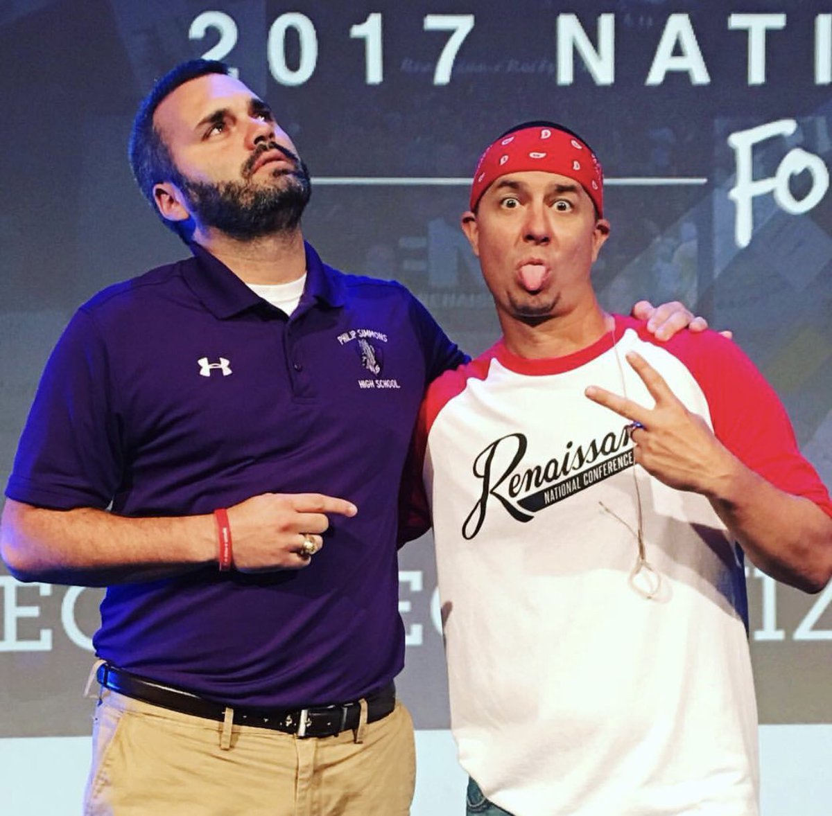 teampackattack's tweet photo. Countdown to #JRNC2019 continues with @drphilcampbell and that one time in Scottsdale, Arizona. It’s almost the most amazing time of year! @J_Renaissance @DrHarrisonDD2 https://t.co/r5CEFUq9Di
