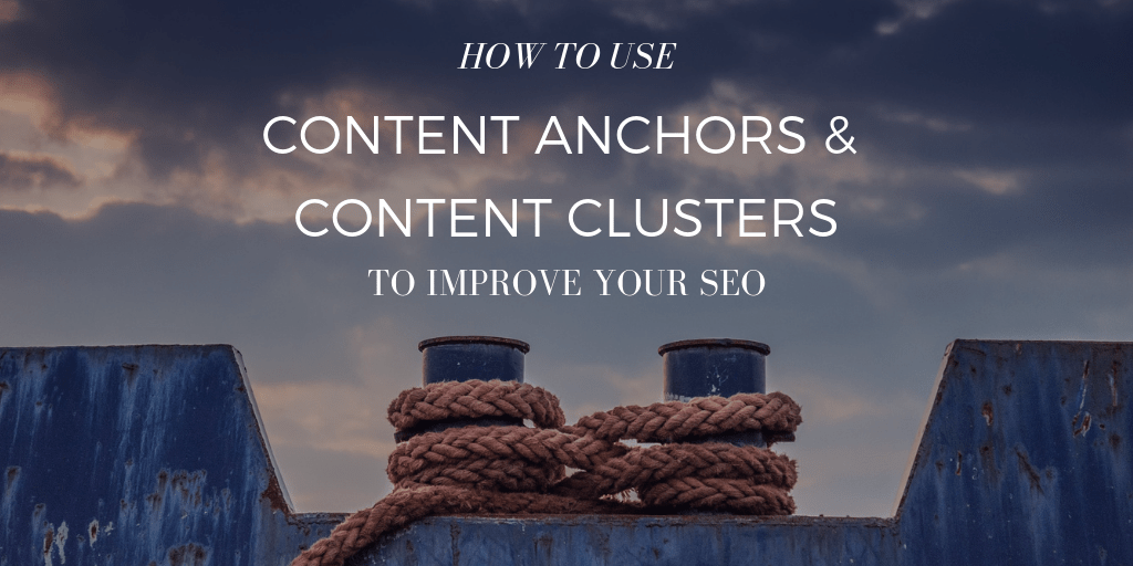 morganm's tweet photo. How to use content anchors and content clusters to improve your SEO https://t.co/sCCdTTAwTo https://t.co/Udh4KsdsdC