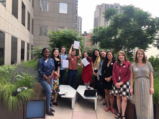 timemagunion's tweet photo. Here's a photo of some of our members after we got today's exciting news. #TIMEUnion https://t.co/tzlKgSev3N
