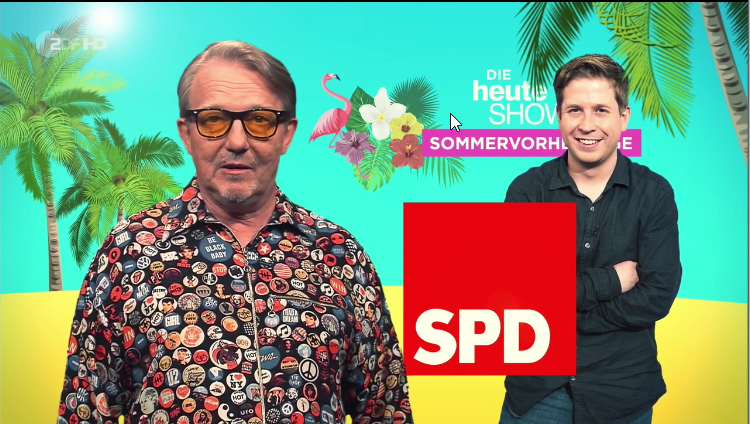 SvenIsHell's tweet photo. "The floor is the limit!" #SPDesaster #heuteshow https://t.co/EyzNMYADtu