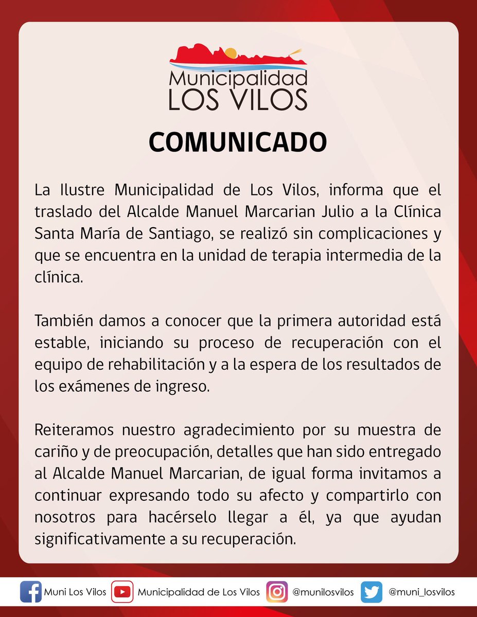 COMUNICADO DE PRENSA