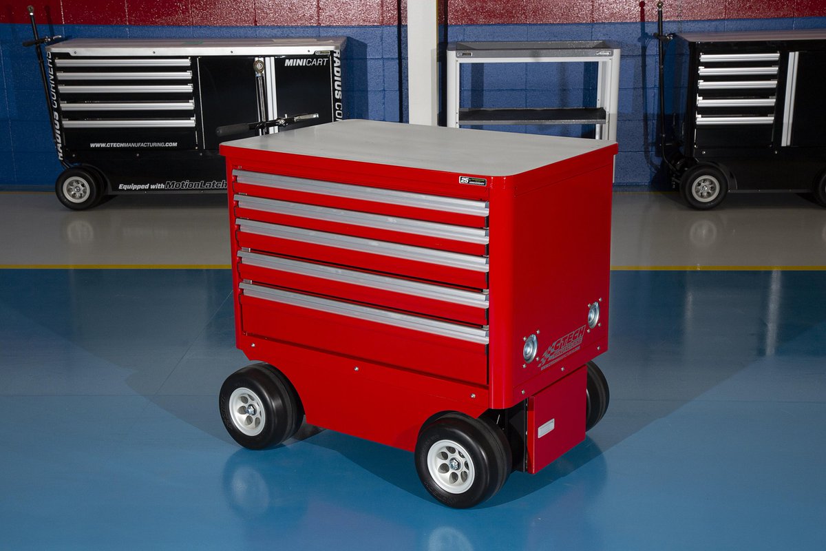 _CTech's tweet photo. #CartOfTheWeek: In-stock special, ready to ship TODAY! This Mini Cart can be yours for $138.62/Month! 

Small but mighty, this Mini Cart packs five 250LB/rated MotionLatch drawers, a flip-top lid with recessed storage area all on a tough push/pull/tow chassis (brakes included). https://t.co/Da662ncZEz