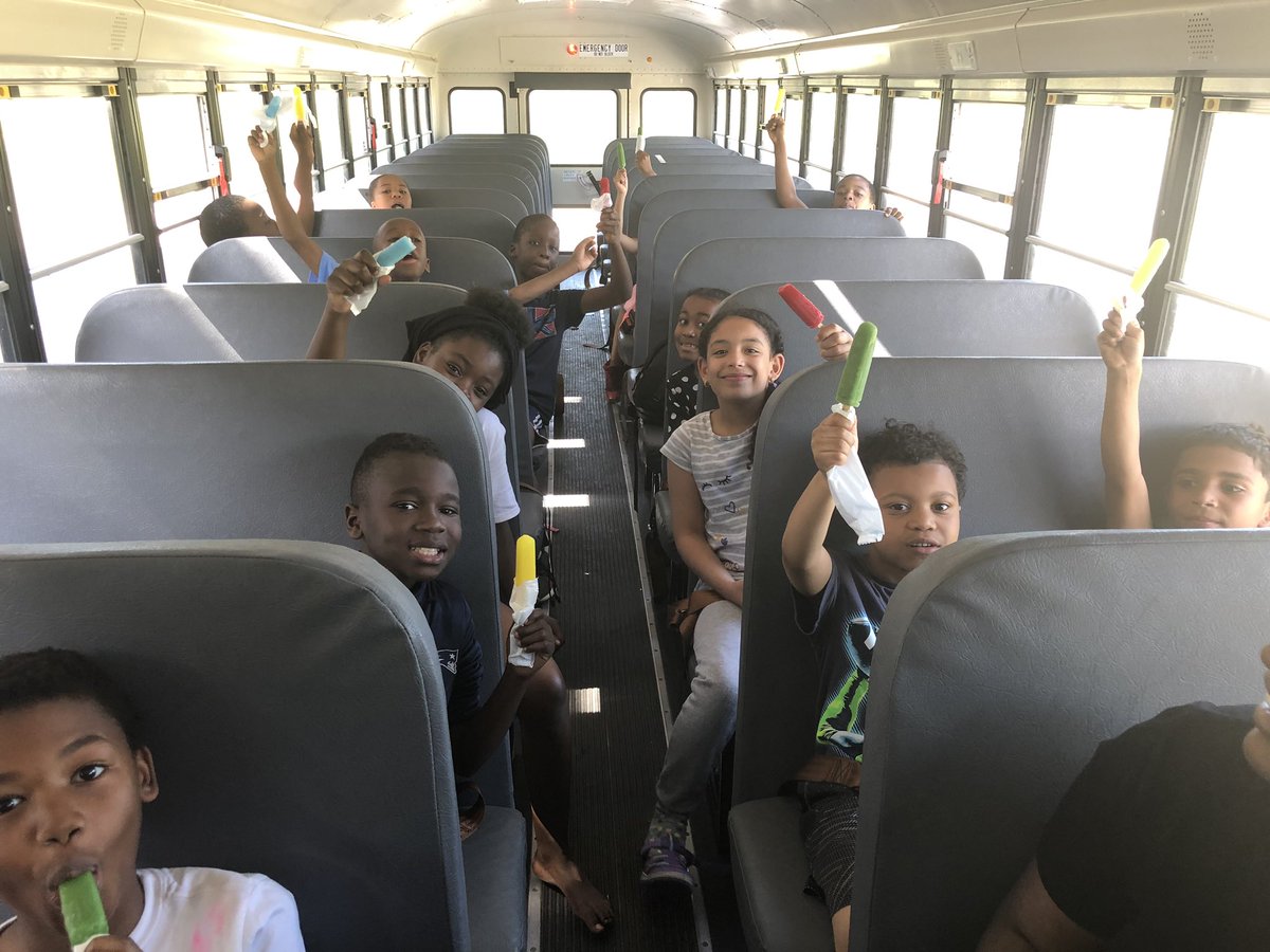 These kiddos wish you all a great weekend and remember to stay cool! Special thank you to Mr. Patrick Cunningham for the popsicles today!