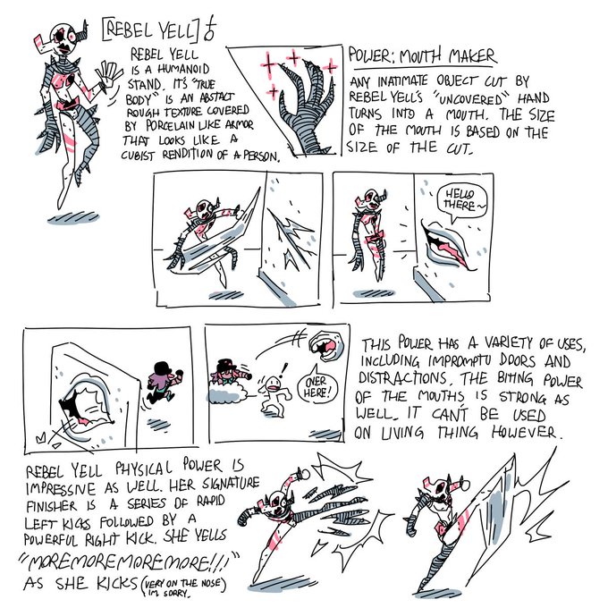 also their powers explained. dont worry if you dont get [man who sold the world]s power. like araki im bad at explaining things sometimes. 