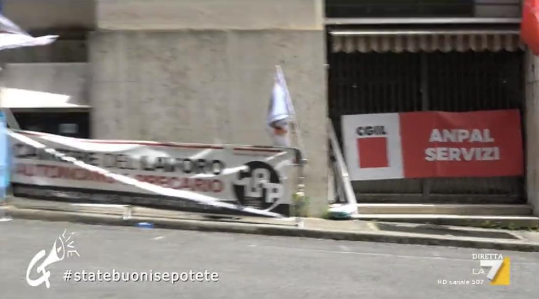 welikeduel's tweet image. La protesta dei lavoratori Anpal

#statebuonisepotete #propagandalive