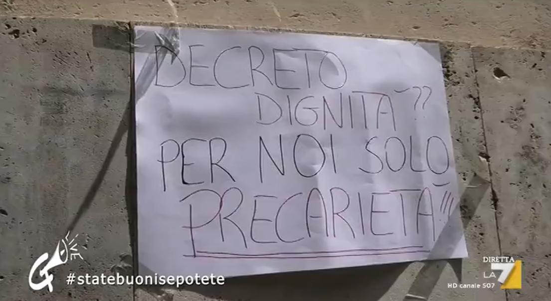 welikeduel's tweet image. La protesta dei lavoratori Anpal

#statebuonisepotete #propagandalive