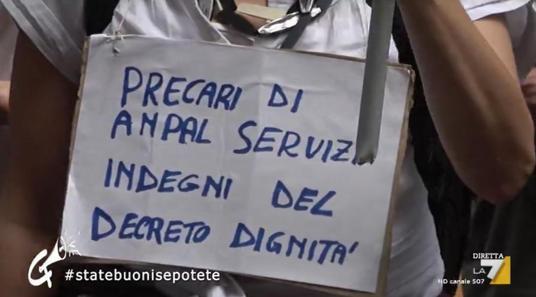 welikeduel's tweet image. La protesta dei lavoratori Anpal

#statebuonisepotete #propagandalive