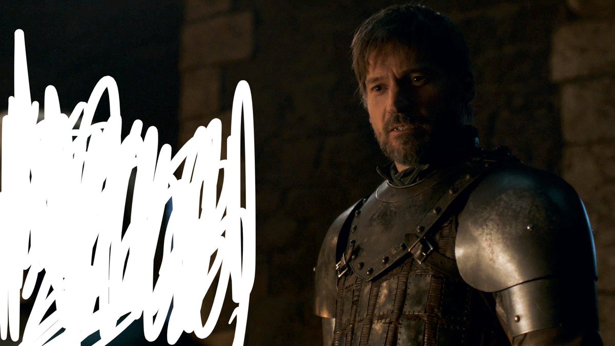 tweepla's tweet image. Lol I’m so nice I even avoided liking a spoilery gif so it wouldn’t get in your feed 

We can’t have her spoiled about jaime gems like... #thatbeard