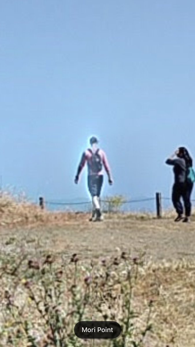 I keep thinking of this strange looking person I found within a massive 360-degree panoramic pic while looking for nice beaches to visit with <a href="/gabjannette/">Gabrielle Hoffman</a> | am scared