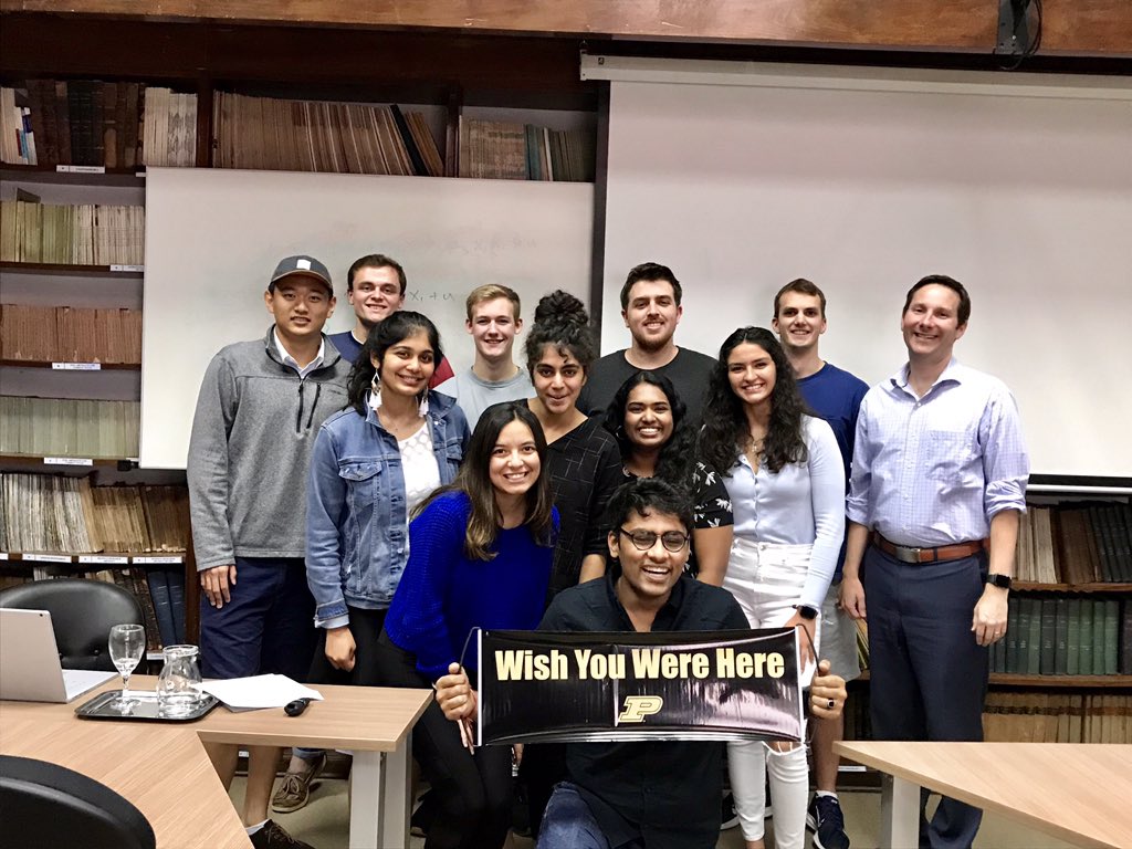 Just spent two weeks with a group of Purdue undergrads on a study abroad in Buenos Aires. I’m impressed at how hard they worked. We covered a full semester of econometrics in just two weeks and explored the city. I’m exhausted.