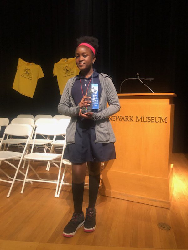 READNEWARK's tweet photo. Congratulations to our NPS District Spelling Bee Winners for grades 6-8!!!  Our first place winner is from Ann Street. Our second place winner is from South 17th Street. @NPSvoices @npsannstreet @KellyPiret https://t.co/MKxYdhkVNj