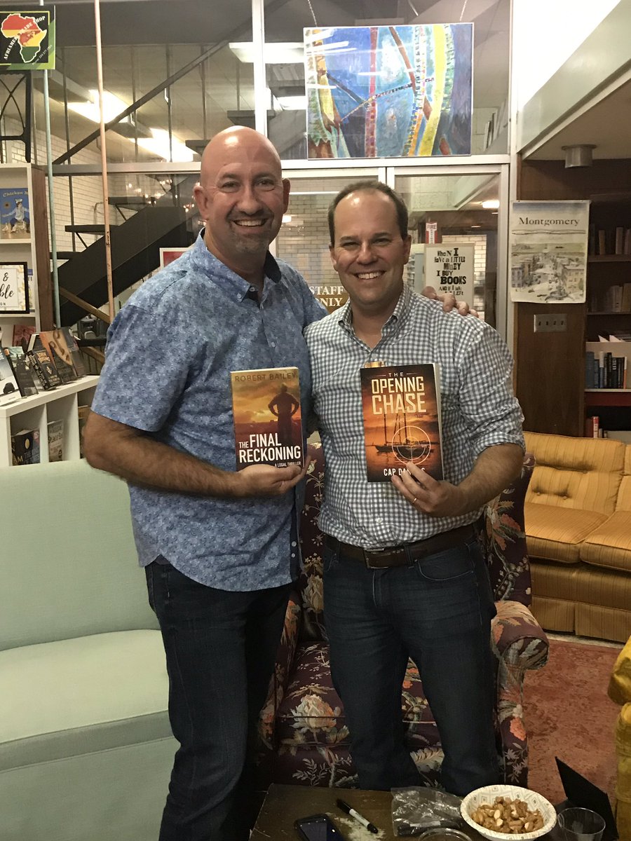 _Melissa_Mason_'s tweet photo. Enjoyed meeting @RBaileyBooks last night.  From the beginning pages of The Professor, I was hooked.  Great night!  Highly recommend his books if you are looking for a good read. #legacy #49 #superfan https://t.co/CgAerpekEi