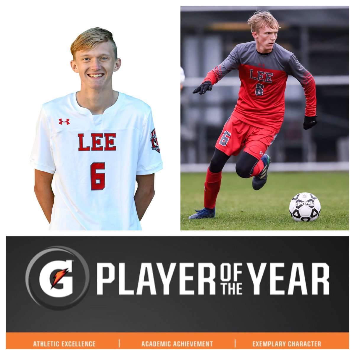Thank you @Gatorade for honoring me with this prestigious award and giving me the opportunity to #PlayItForward by donating to a local sports charity! A huge thanks to @David77948870 and @sacitysc. #GatoradePOY #SACITYproud #NEISDathletics